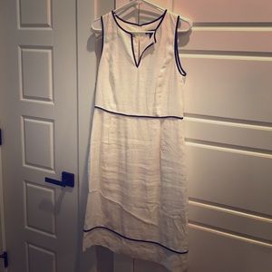 JCREW Linen 8 Tall (fits size 6) Dress